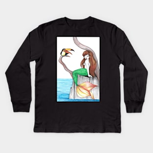 Mermaid 2 Kids Long Sleeve T-Shirt